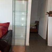 Vetrinetta in vetro e legno – stile Ikea