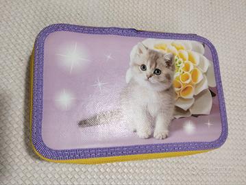 Astuccio scuola Favorit Sweet Puppies accessoriato