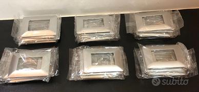 PLACCA SILVER PER BTICINO MATIX 30 PEZZI