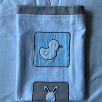 Completo piumino e copripiumino per lettino