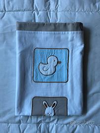 Completo piumino e copripiumino per lettino