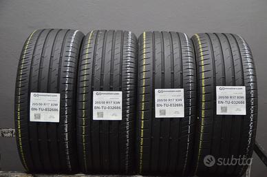 4 pneumatici toyo 205/50 r17 93w tu32686