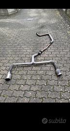 scarico diretto per golf 6 2.0 tdi con diffusore 