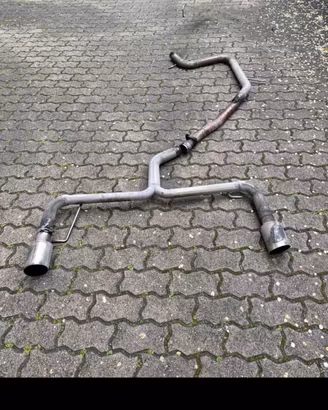 scarico diretto per golf 6 2.0 tdi con diffusore 