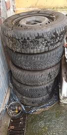 cerchi+gomme 215.65.16 per Nissan x-trail t30