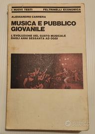 Libro: Musica e pubblico giovanile