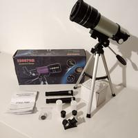 Telescopio 70/300 con accessori