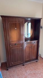 MOBILE APPENDI ABITI con porta scorrevole anni 70