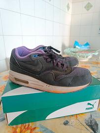 Nike scarpe ginnastica viola e nere