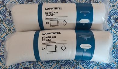 Cuscini bianchi 50x80