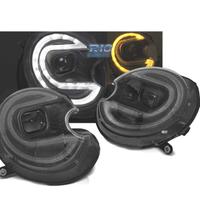 FARI XENON MINI COOPER 06-14 LED NERO