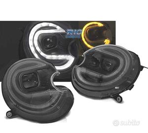 FARI XENON MINI COOPER 06-14 LED NERO