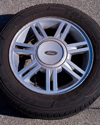 Cerchi lega + gomme Ford Fiesta vecchia 175/65 r14