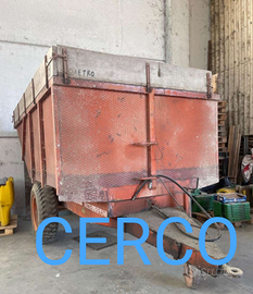 Dumper rimorchio agricolo
