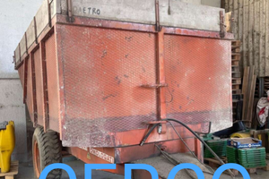 Dumper rimorchio agricolo