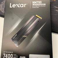 SSD 1 TB Lexar NM790 con dissipatore. PS5