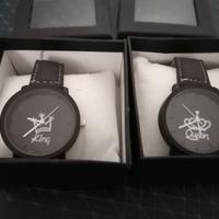 Coppia Orologi King & Queen