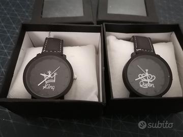 Coppia Orologi King & Queen