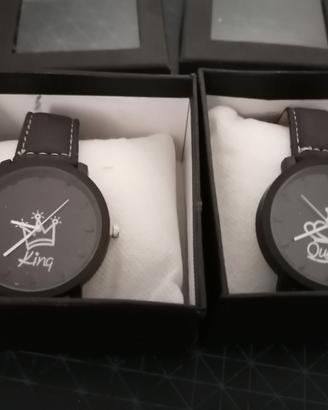 Coppia Orologi King & Queen