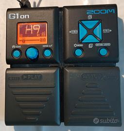 Zoom G1 on, Multi Effetto Processor x Chitarra ink