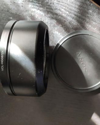 Obbiettivo Sony VCL-HG0872X grandangolo 0.8x 72mm