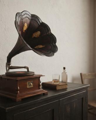 🎶 Grammofono stile antico, vintage + REGAL0 🌸