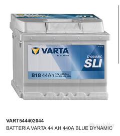 Batteria auto 44 ah nuova