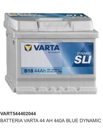 Batteria auto 44 ah nuova