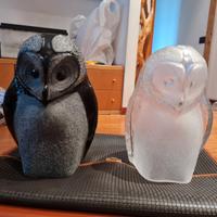 Gufi in Cristallo svedese