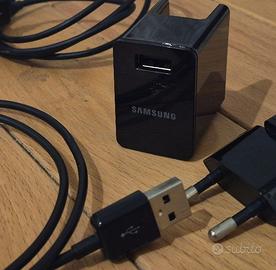 Caricabatterie USB Samsung 2A carica veloce + cavo