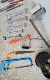 Attrezzi vari da falegnameria e fai da te