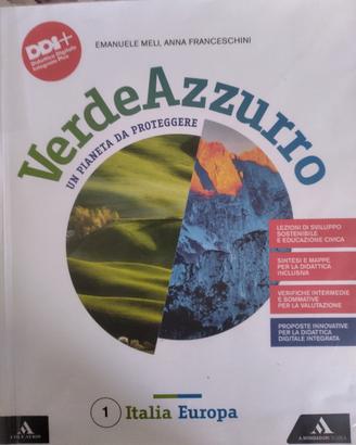 Libro scolastico VerdeAzzurro 1