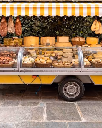 Carrello mercato banco frigo bramar xy