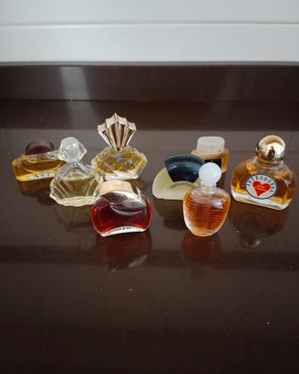 8 mini profumi vintage