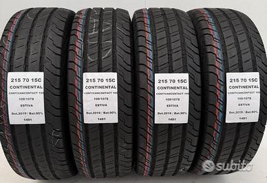 4 gomme 215 70 15c continental a1491
