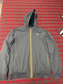 Giubbino K-way grigio originale 