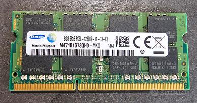 Samsung Ram 8 GB Notebook Computer 