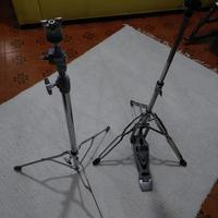 Supporto hi hat e piatti e asta
