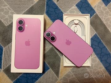 iPhone 16 128GB PINK COME NUOVO GARANZIA