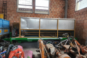 Vasca inox per rimorchio