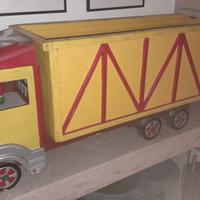 CAMION TRANSFORMERS LEGNO ARTIGIANALE