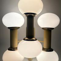 Grande applique vintage anni’60 smaltata 6 luci