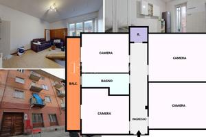 AMPIO QUADRILOCALE LIBERO SUBITO CON CANTINA!