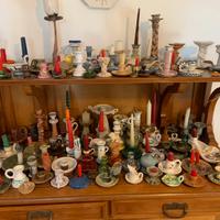Portacandele in ceramica