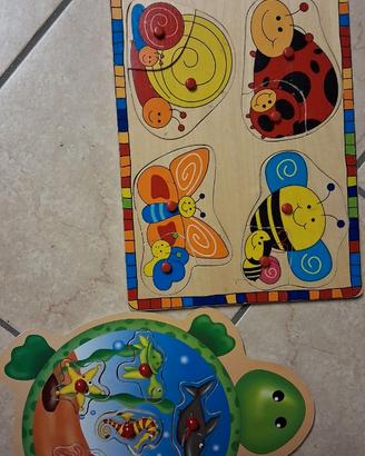 puzzle in legno