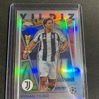 Kenan Yildiz Hero Variation Topps Chrome 2024/25