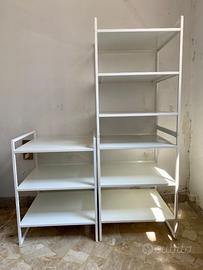 IKEA JONAXEL scaffale in metallo bianco