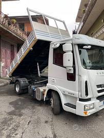 Eurocargo 80 declassato 75 cassone Ribaltabile