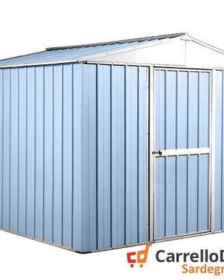 Box porta attrezzi lamiera 276x260 azzurro