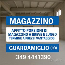 Spazi Deposito merci o parcheggio auto / camper